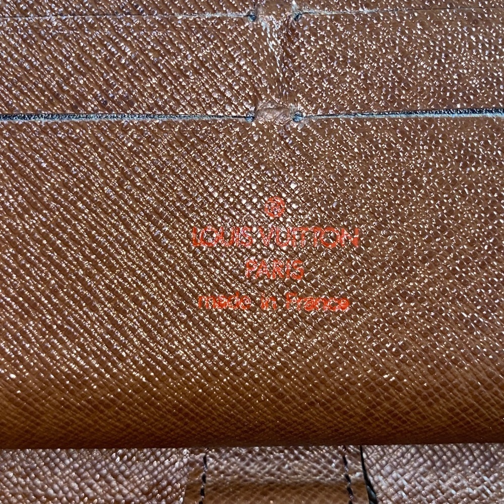 Authentic Rare Louis Vuitton Damier Organizer Zippy Wallet - Picture 12 of 17